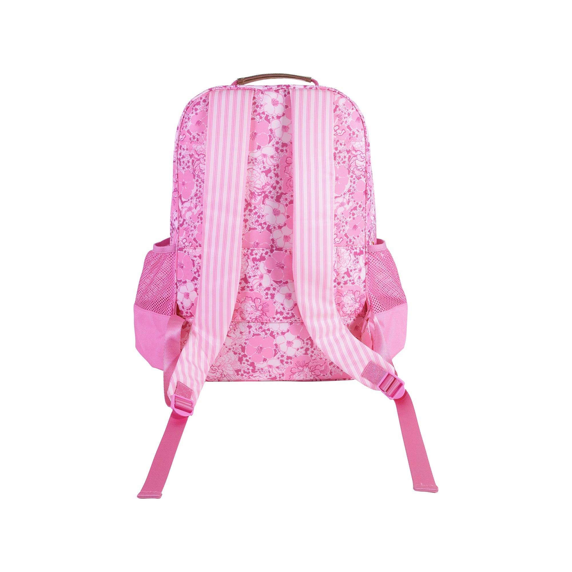 Lilly Pulitzer Backpack Conch Shell Pink Pink floral patterned backpack