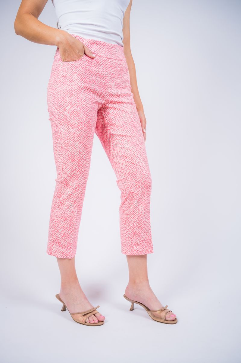 Lisette L | Coral Print Pant - Evelyne Talman