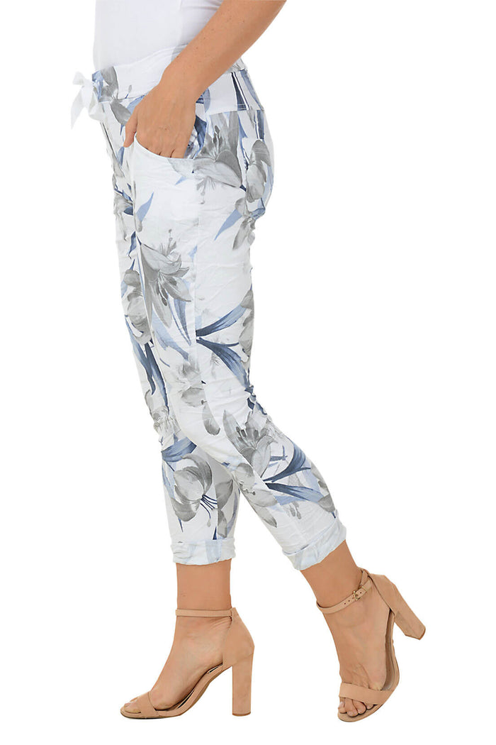 Look Mode | Flower Jegging Pant