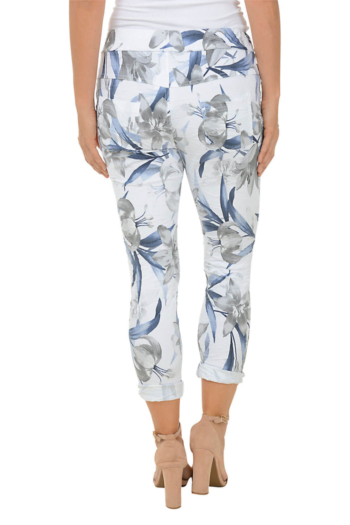 Look Mode | Flower Jegging Pant