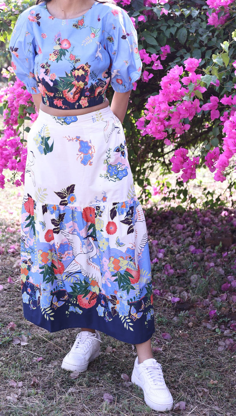 Maude | Print Skirt