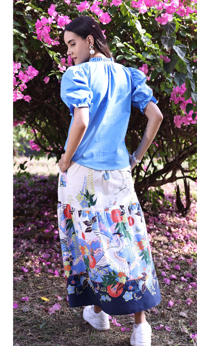 Maude | Print Skirt