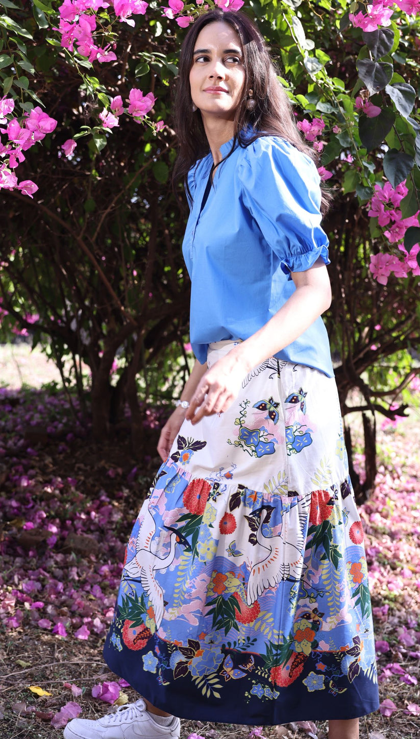 Maude | Print Skirt