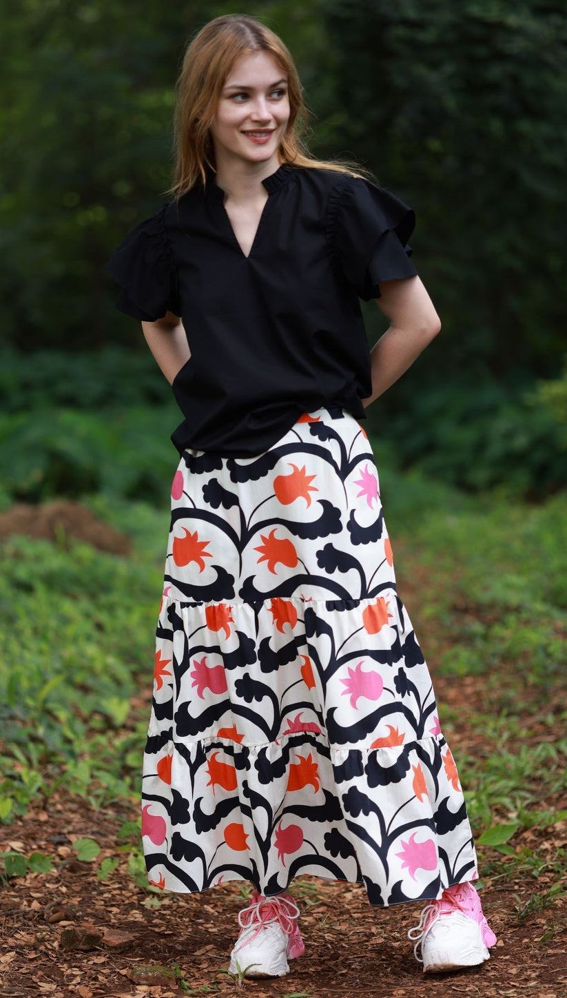 Maude | Print Skirt