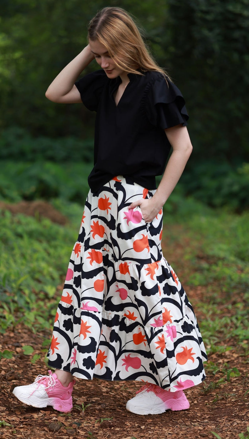 Maude | Print Skirt