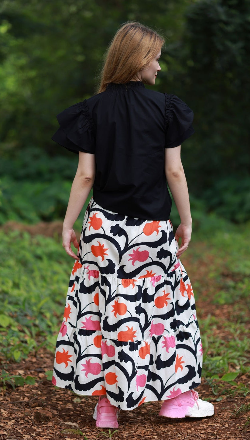 Maude | Print Skirt