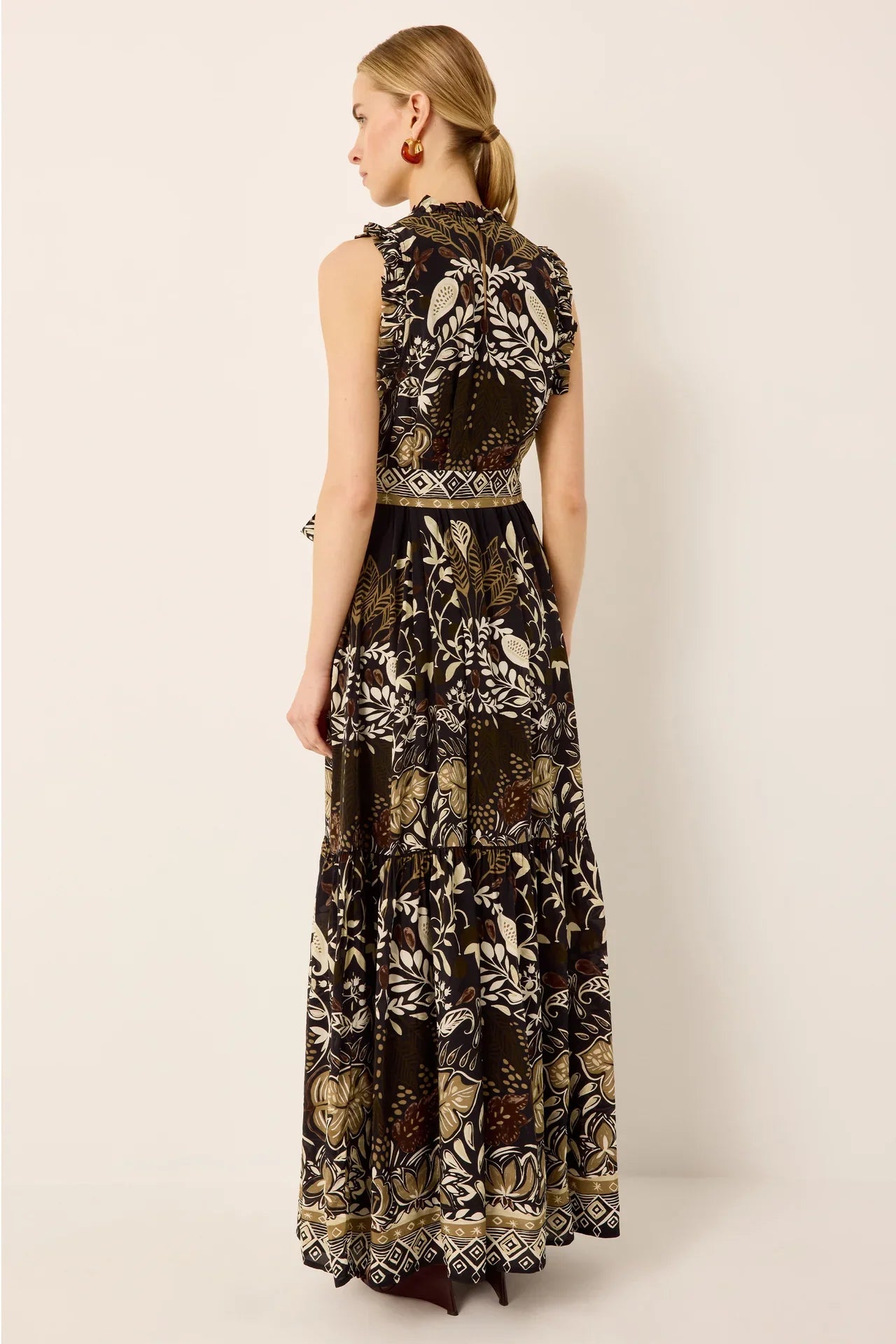 Marie Oliver Alice Dress in twilight color, flowing fabric, and elegant design, perfect for casual or semi-formal occasions.
