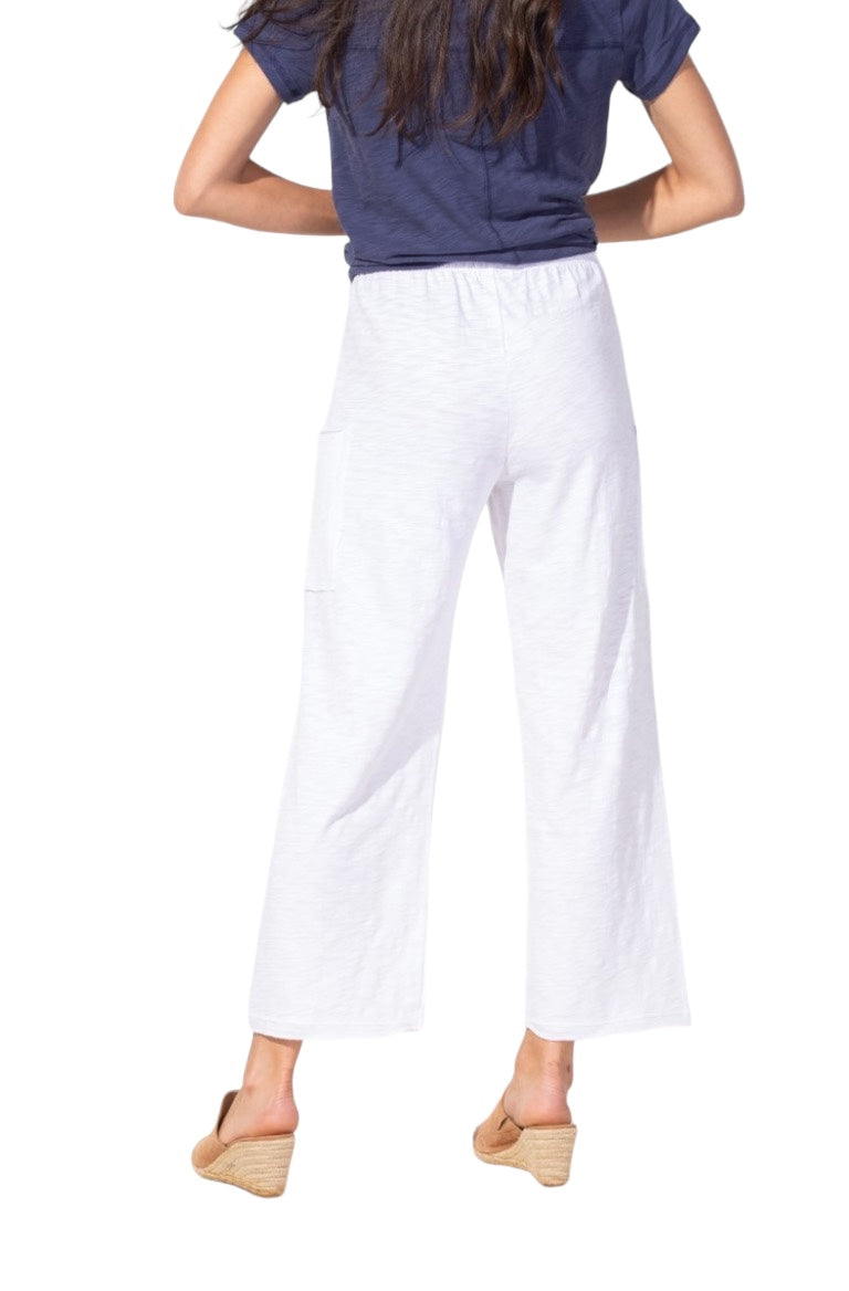 Escape By Hab | White Flood Pant | Escape By Hab | Cloister Collection Designer Fashion