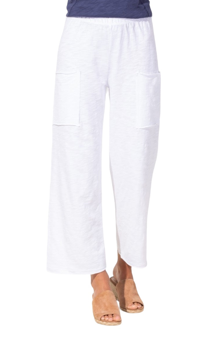 Escape By Hab | White Flood Pant | Escape By Hab | Cloister Collection Designer Fashion