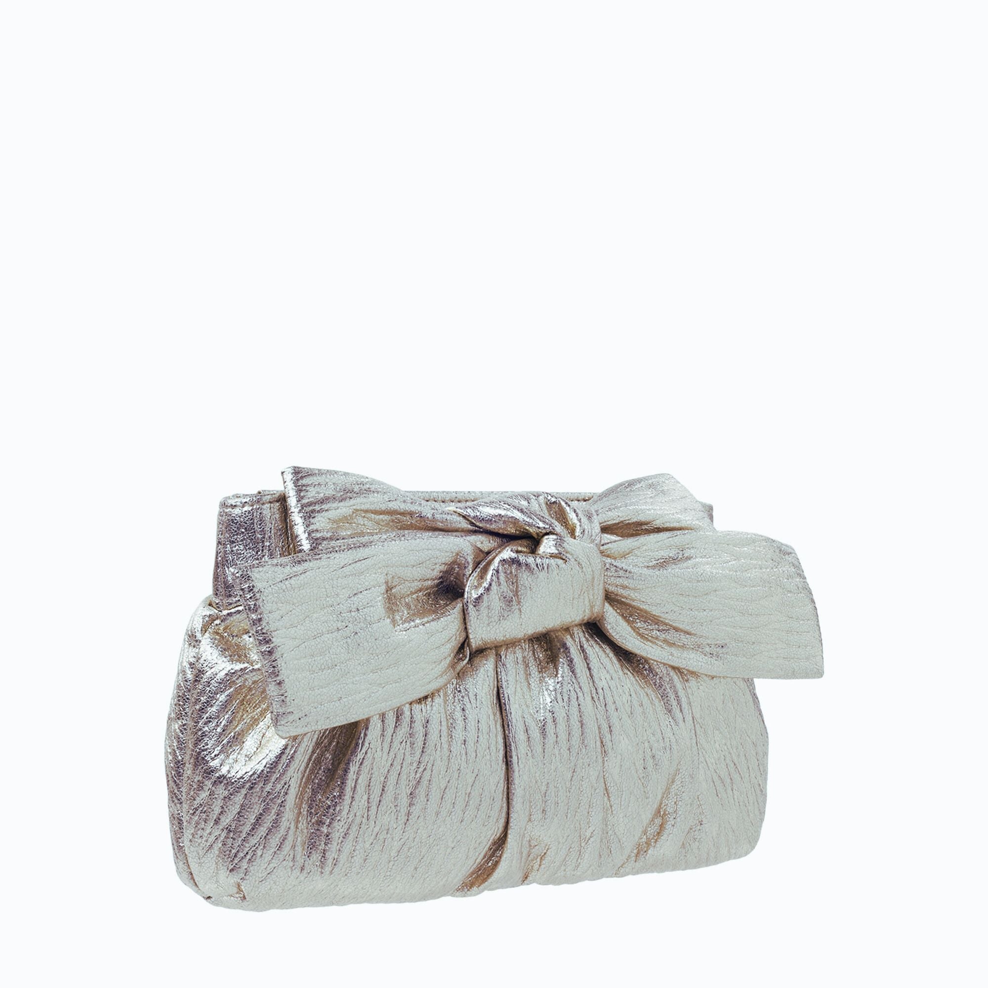 Sondra Roberts | Crinkle Clutch W Bow