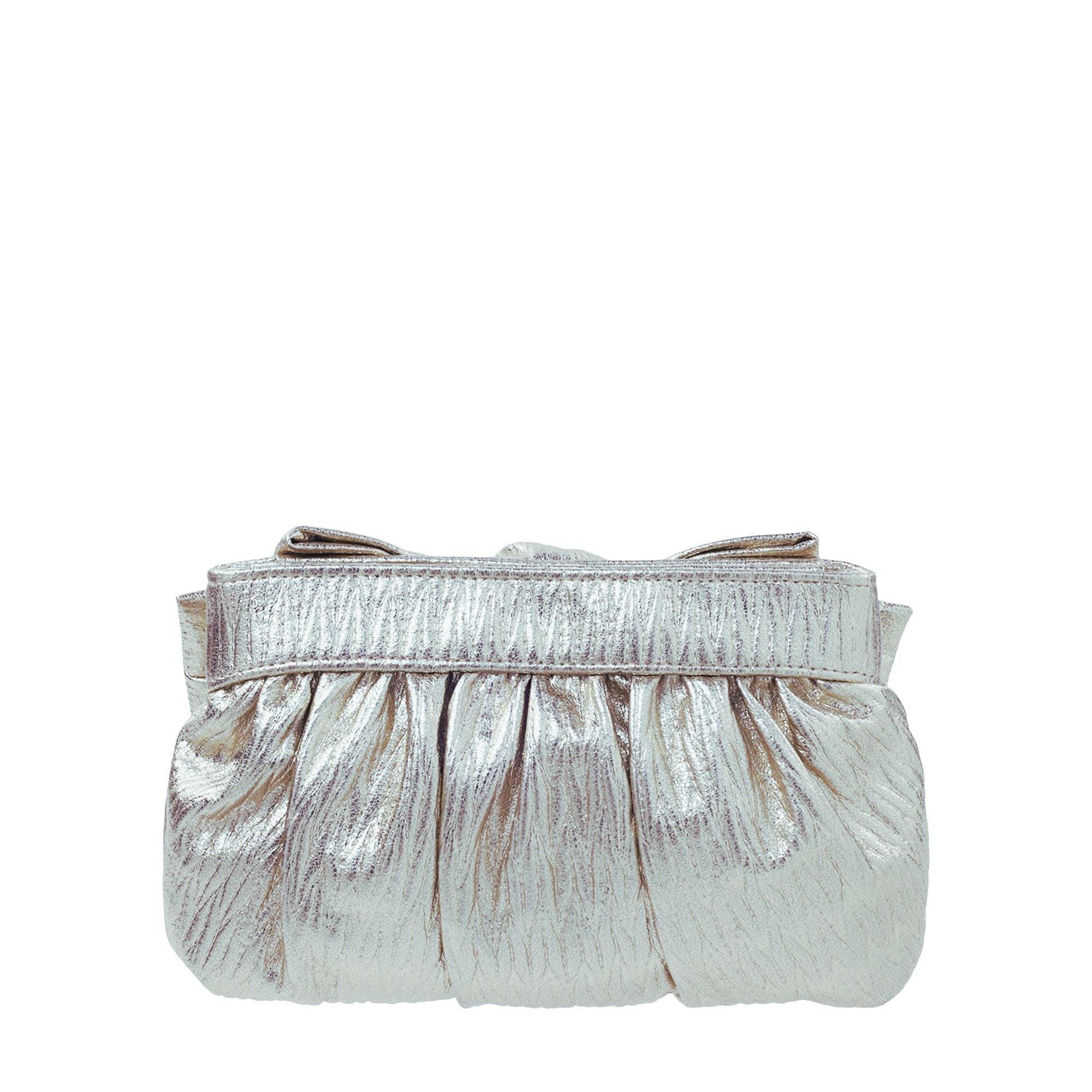 Sondra Roberts | Crinkle Clutch W Bow