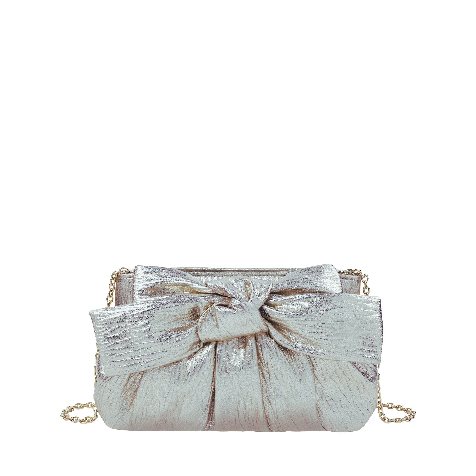Sondra Roberts | Crinkle Clutch W Bow