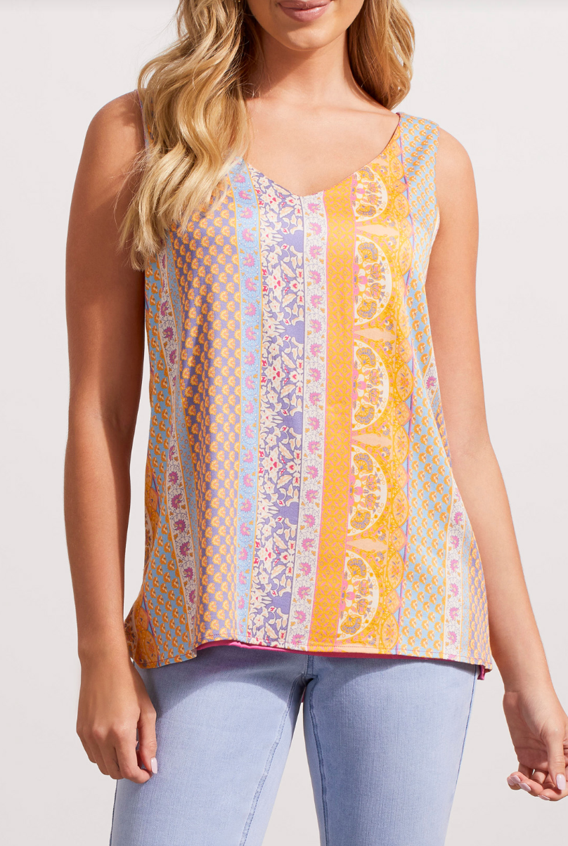 Tribal | Vneck Cami | Tribal | Cloister Collection Designer Fashion