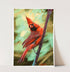 J Nelson | Cardinal Print | J Nelson | Cloister Collection Designer Fashion