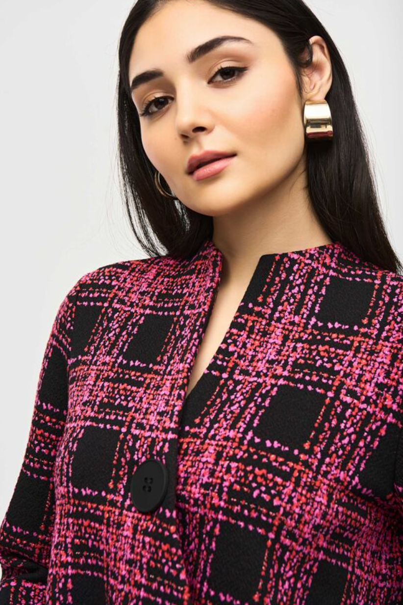 Joseph Ribkoff | Assymetrical Jacket | Joseph Ribkoff | Cloister Collection Designer Fashion
