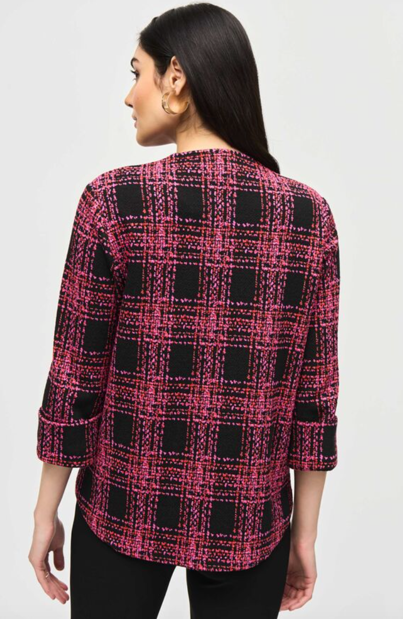 Joseph Ribkoff | Assymetrical Jacket | Joseph Ribkoff | Cloister Collection Designer Fashion