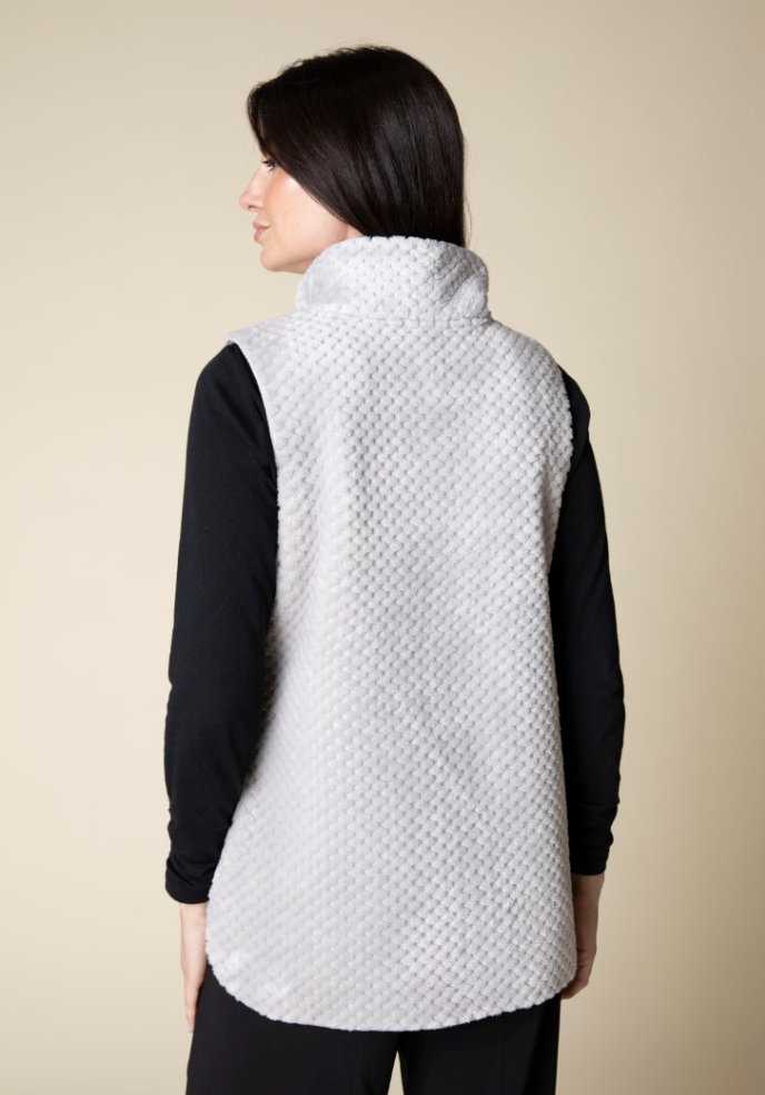 Habitat | Sherpa Zip Patch Pocket Vest | Habitat | Cloister Collection Designer Fashion