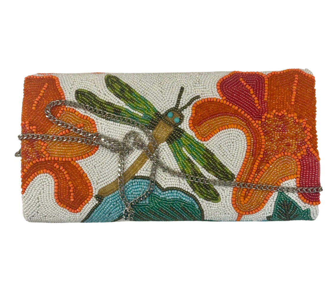 David Jeffery | Multicolor Clutch | David Jeffery | Cloister Collection Designer Fashion