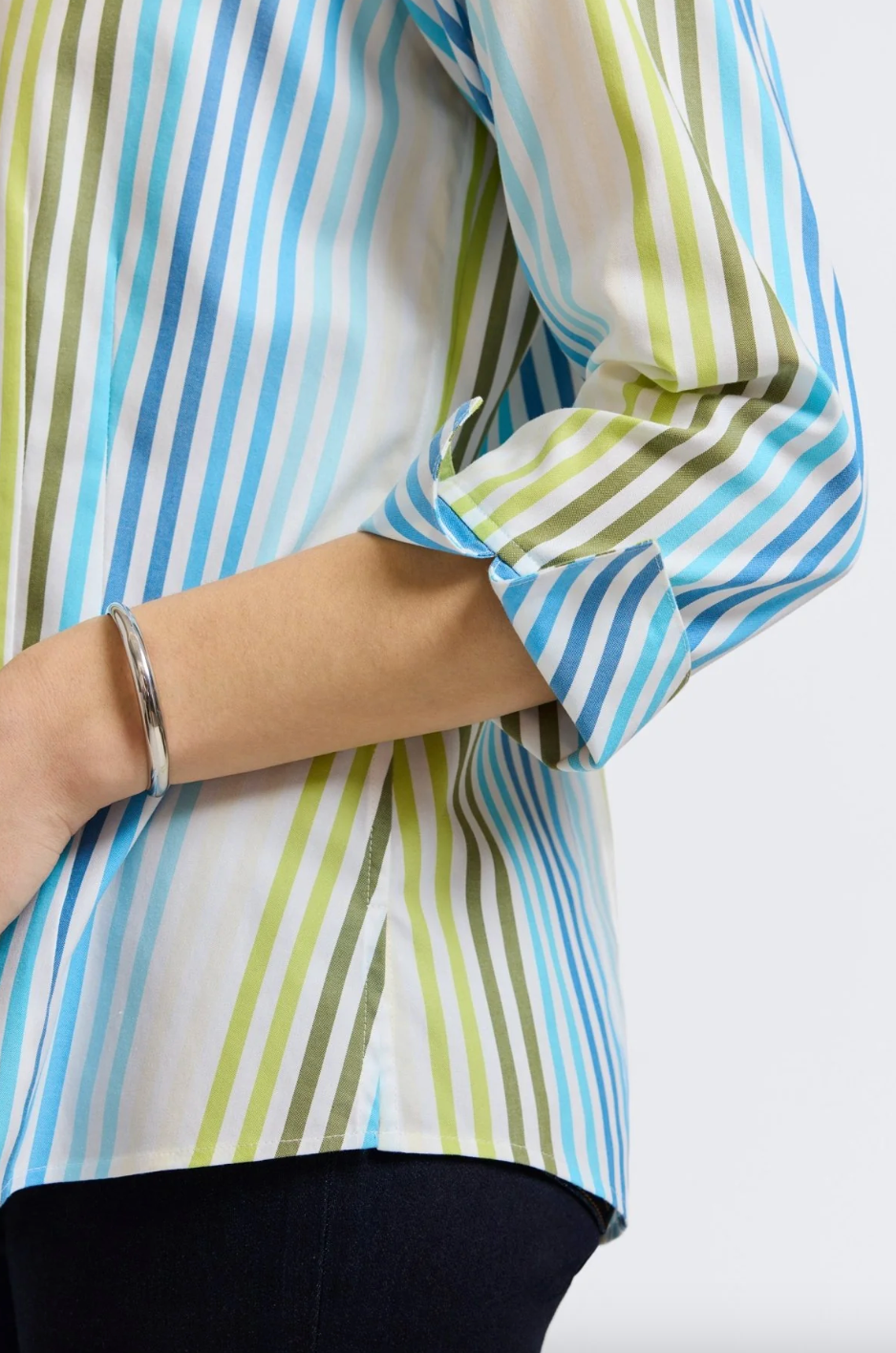 Foxcroft | Taylor Pinpoint Stripe