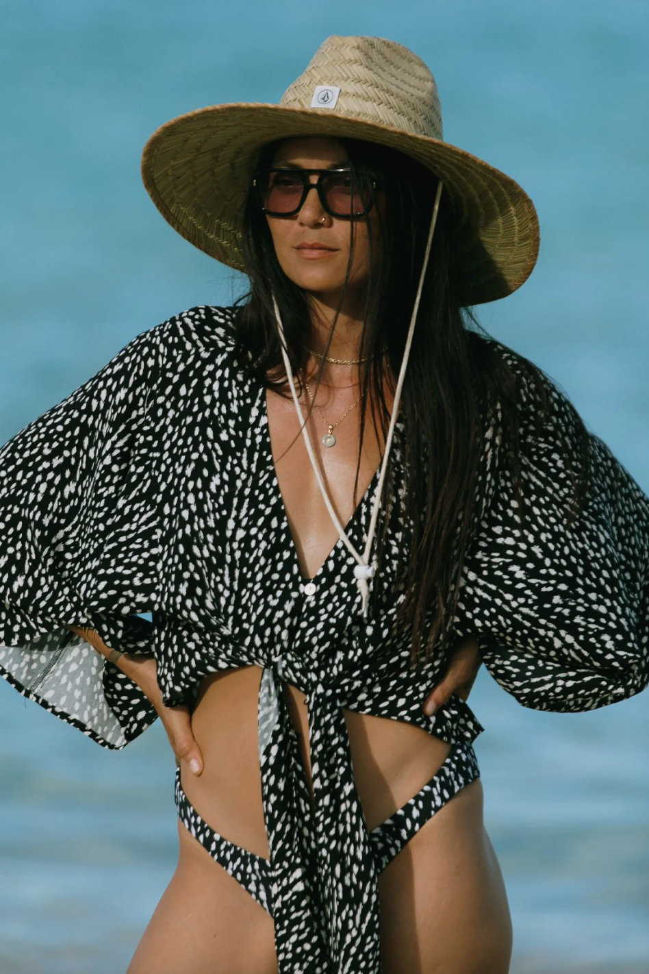 Tribal | Kimono Top W/frt Tie