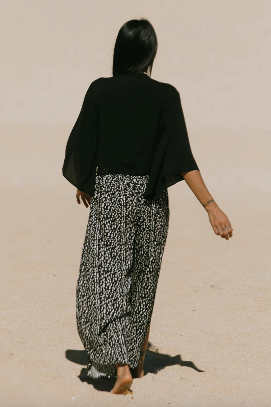 Tribal | Kimono Top W/frt Tie