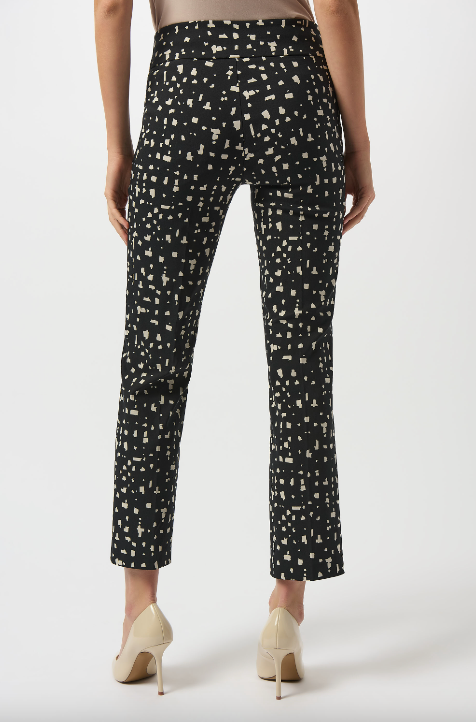 Joseph Ribkoff | Abstract Straight Pull-on Pant
