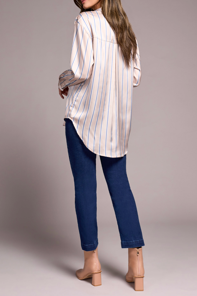 Tribal | Shirt W/ Cuts-beige