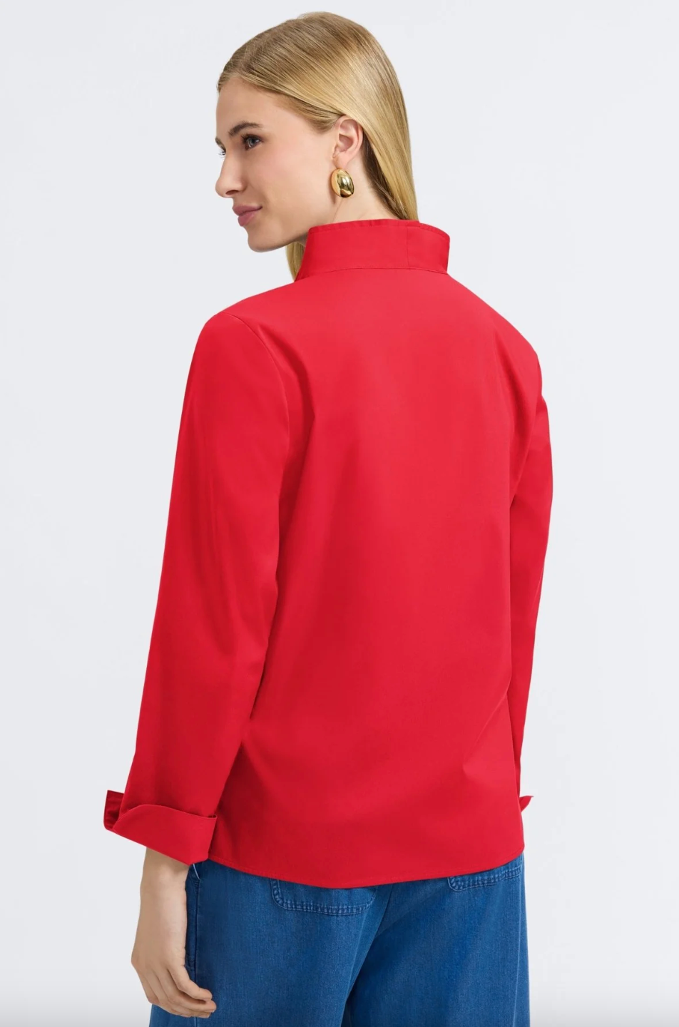Foxcroft | Tammy Long Slv Pullover