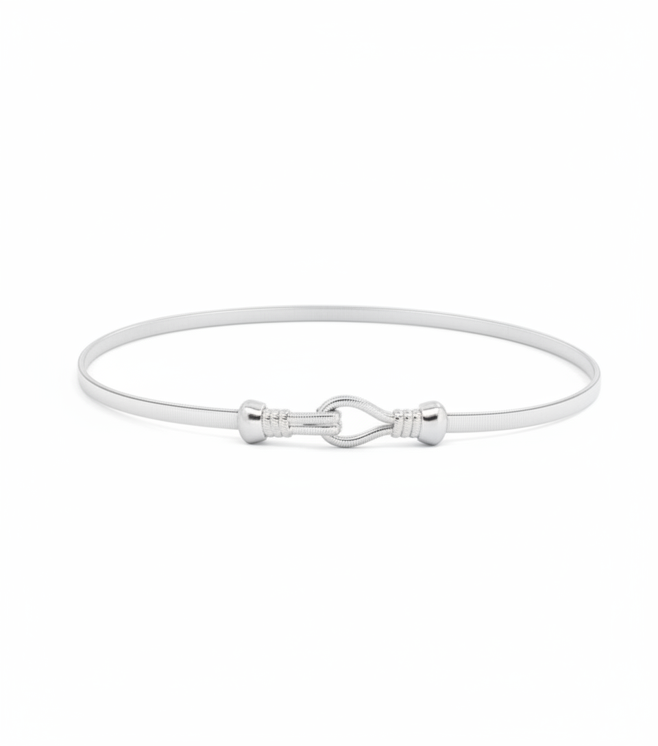 Bc Handbags | Stretch Belt With Buckle