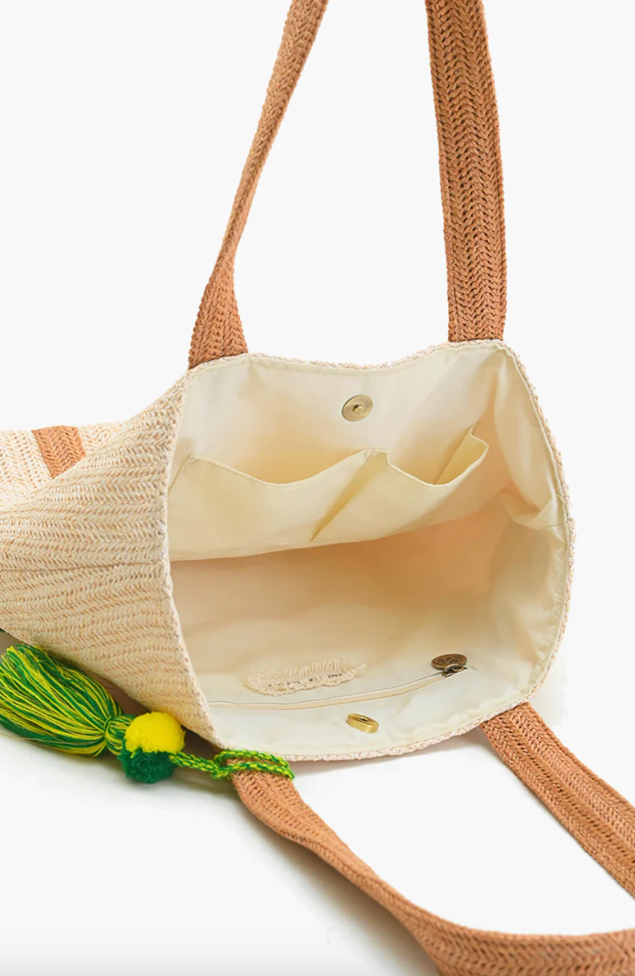 America&beyond | Make Lemonade Raffia Tote
