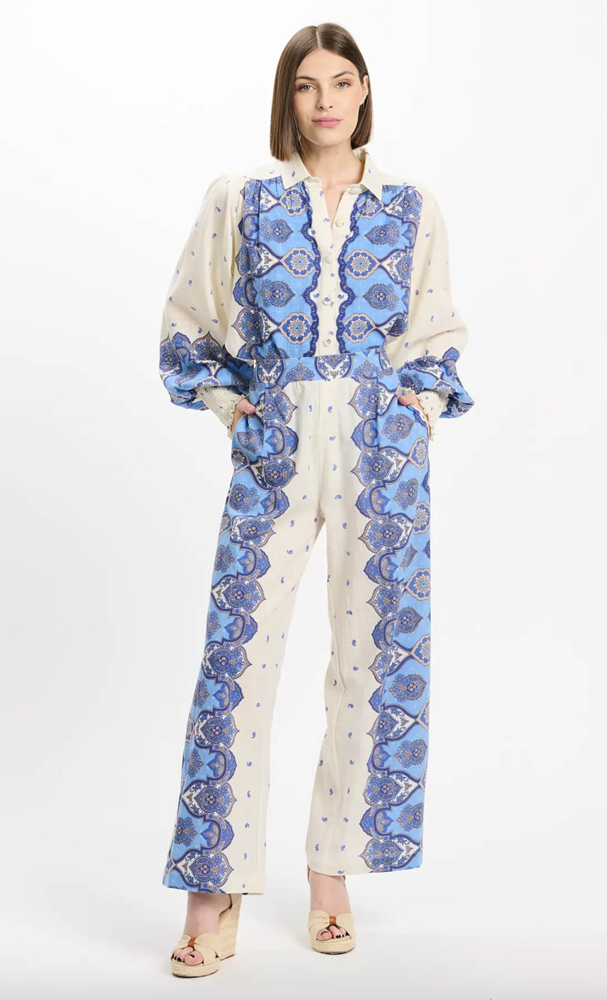 Miss June | Tais Pant Blue