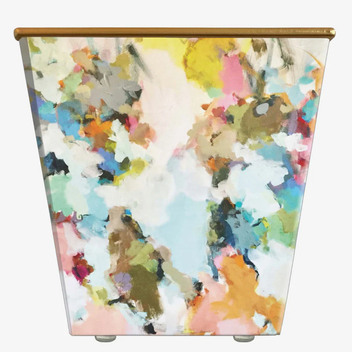 HEDGE FARM Laura Park Cachepot Candle in a decorative ceramic holder, perfect for household decor and ambient lighting.