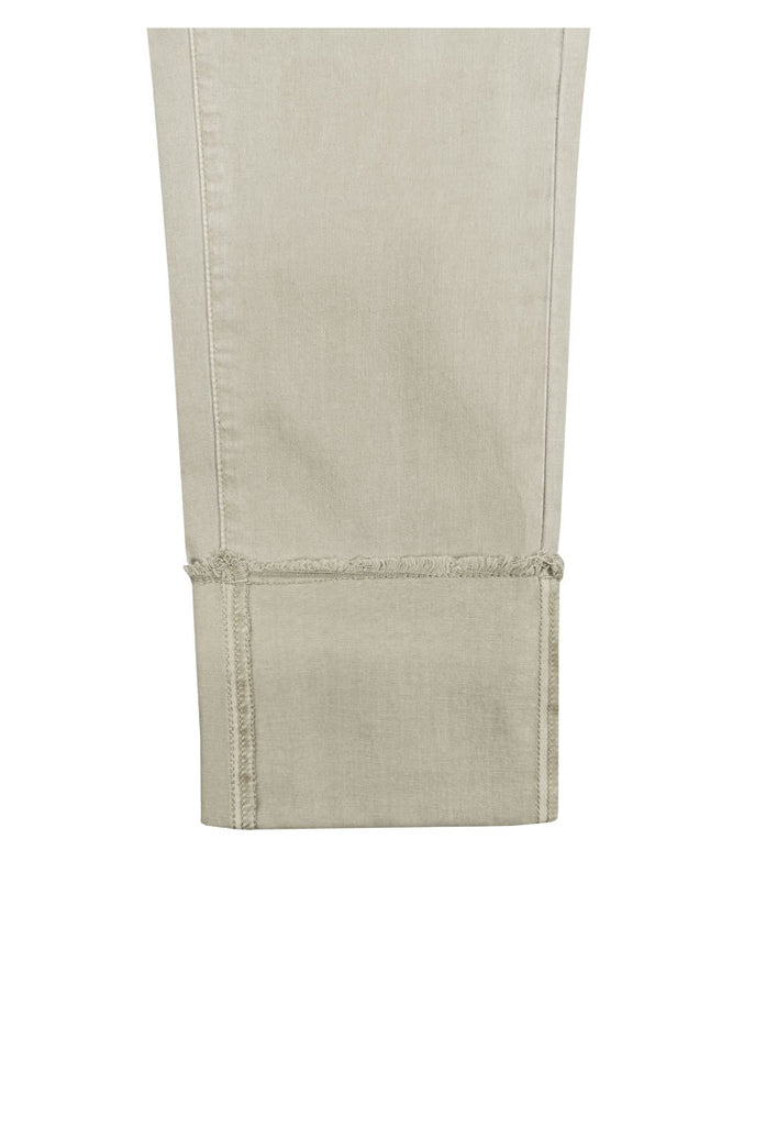 Ethyl | Wide Cuffed Jeans White