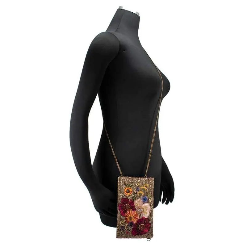 Mary Frances | Budding Romance Cell Phone Bag | Mary Frances | Cloister Collection Designer Fashion