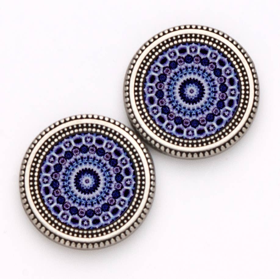 Blue Mandala MagneButton