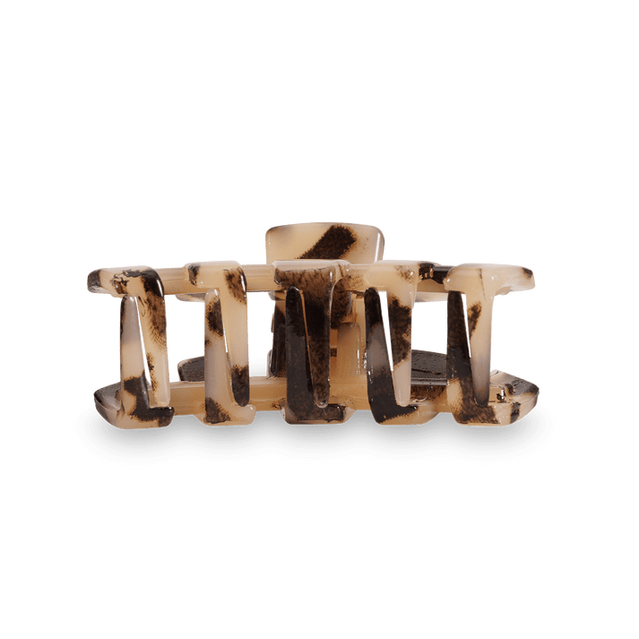 Teleties | Classic Tortoise Small Claw Hair Clip - Evelyne Talman