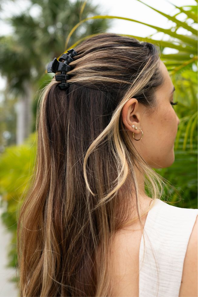 Teleties | Classic Tortoise Small Claw Hair Clip - Evelyne Talman