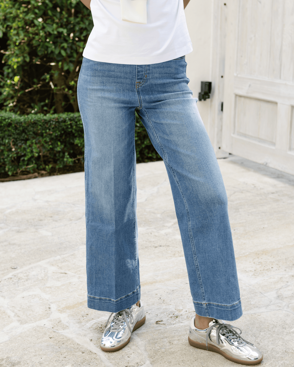 Spanx | Pull on Crop Wide Leg