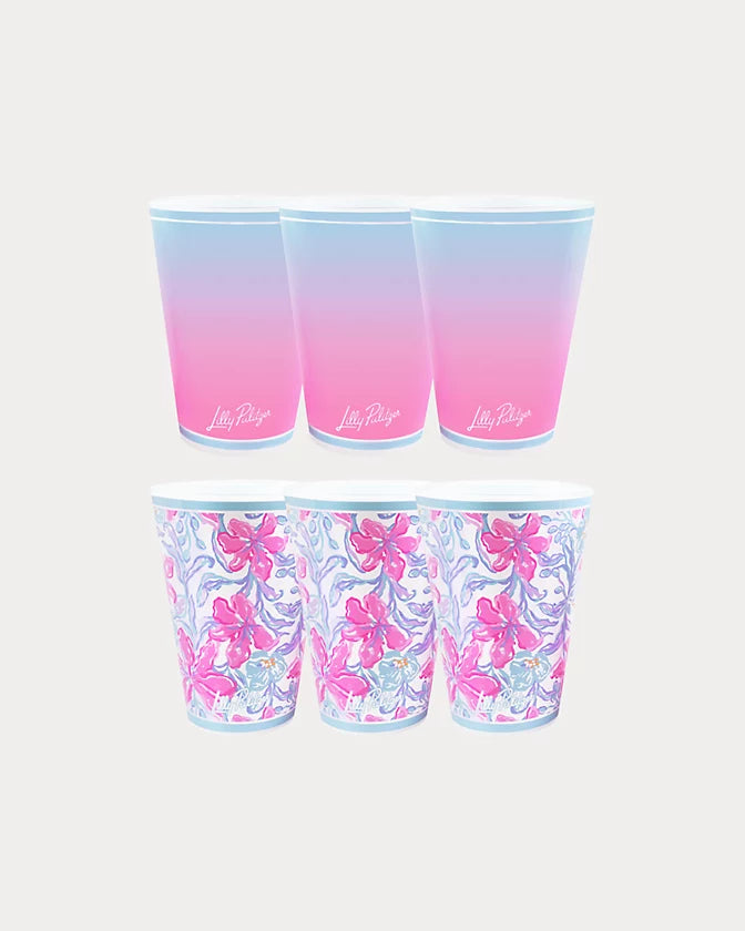 Lifeguard Press | Pool Cups (set of 6), Beachsid