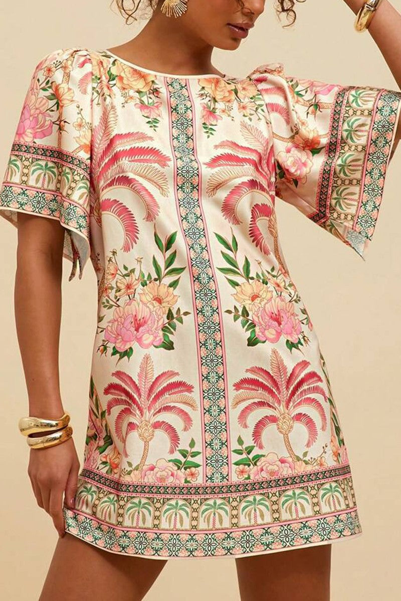 Cloister Collec | Floral Print Shift Dress