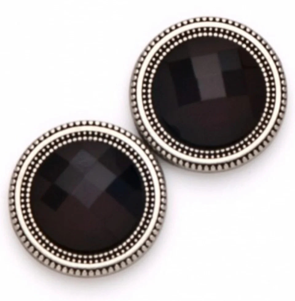 Magnebutton | Black Crystals Magnebutton