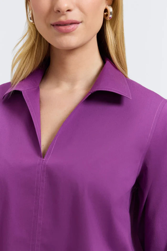 Foxcroft | Anges Sleeve Shirt Fig