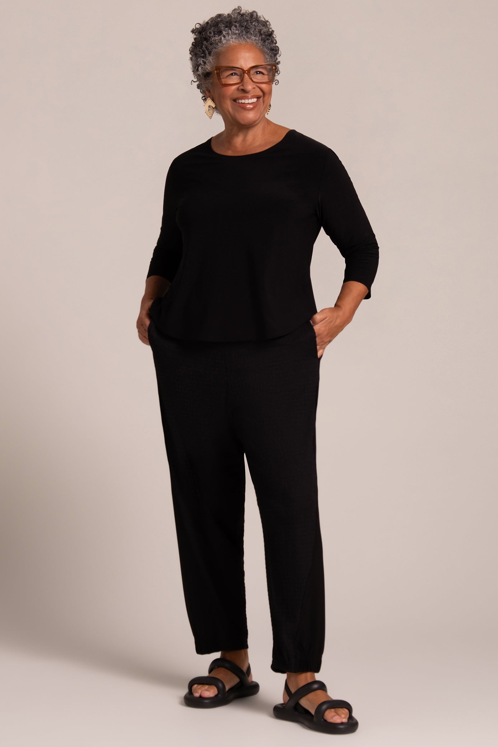 Sympli | Go to Classix Tee 3/4