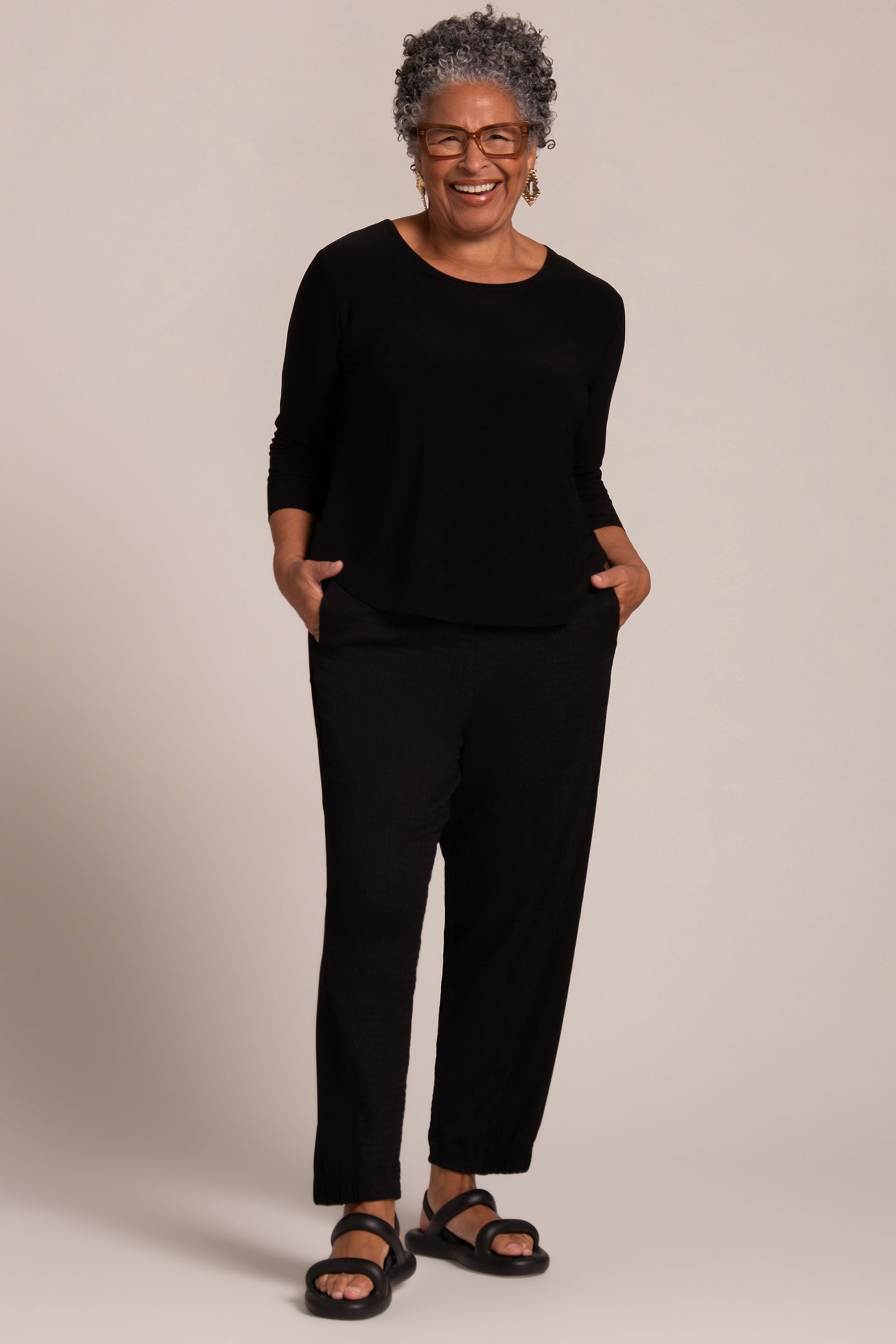 Sympli | Go to Classix Tee 3/4