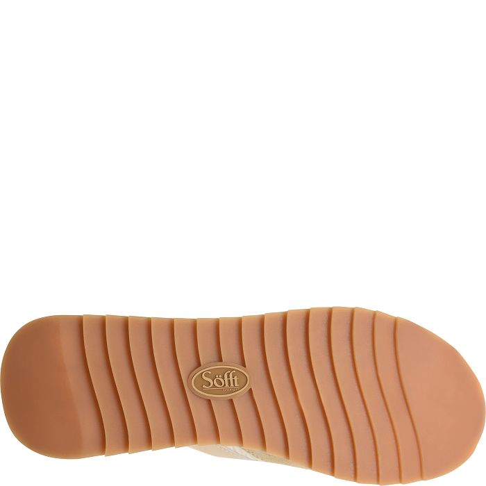 Tan shoe sole with &