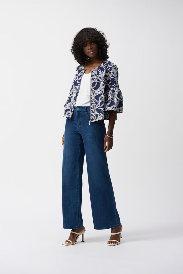 Joseph Ribkoff | Wide Leg Jeans