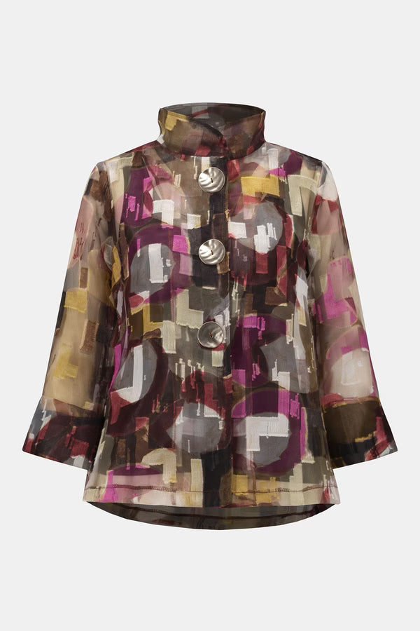 Joseph Ribkoff | Organza 2-pc Trapeze Jacket