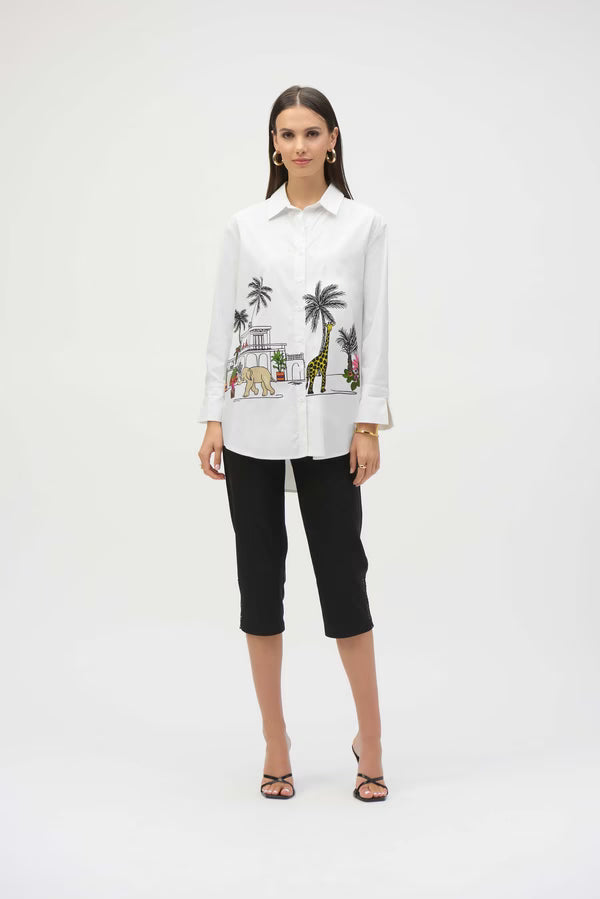 Joseph Ribkoff | Animal Blouse