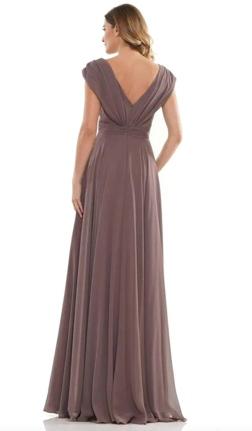 Marsoni | Marsoni | Shirred Cap Slv. Gown | Cloister Collection | M.O.B.