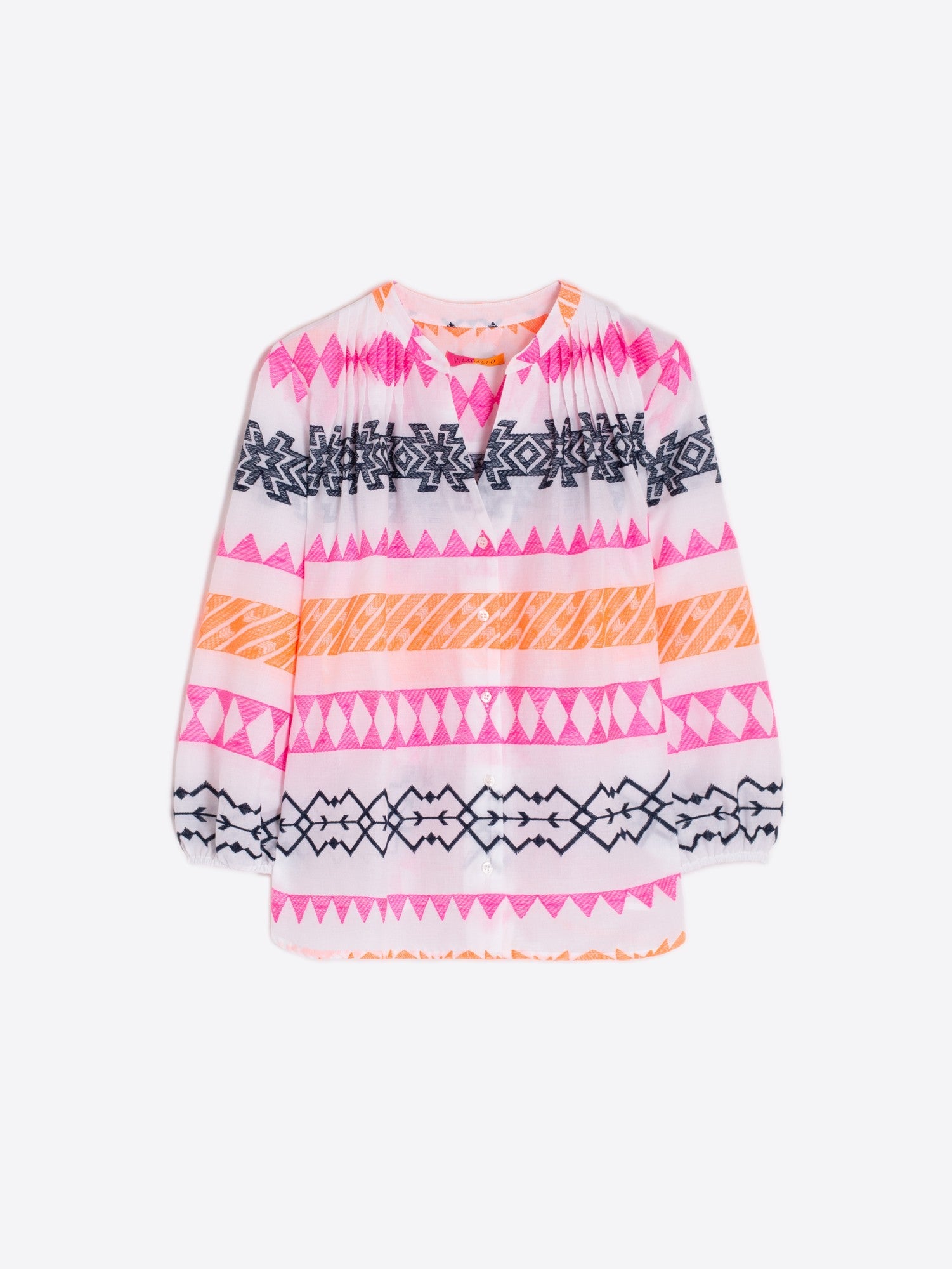 Vilagallo | Neon Drew Top